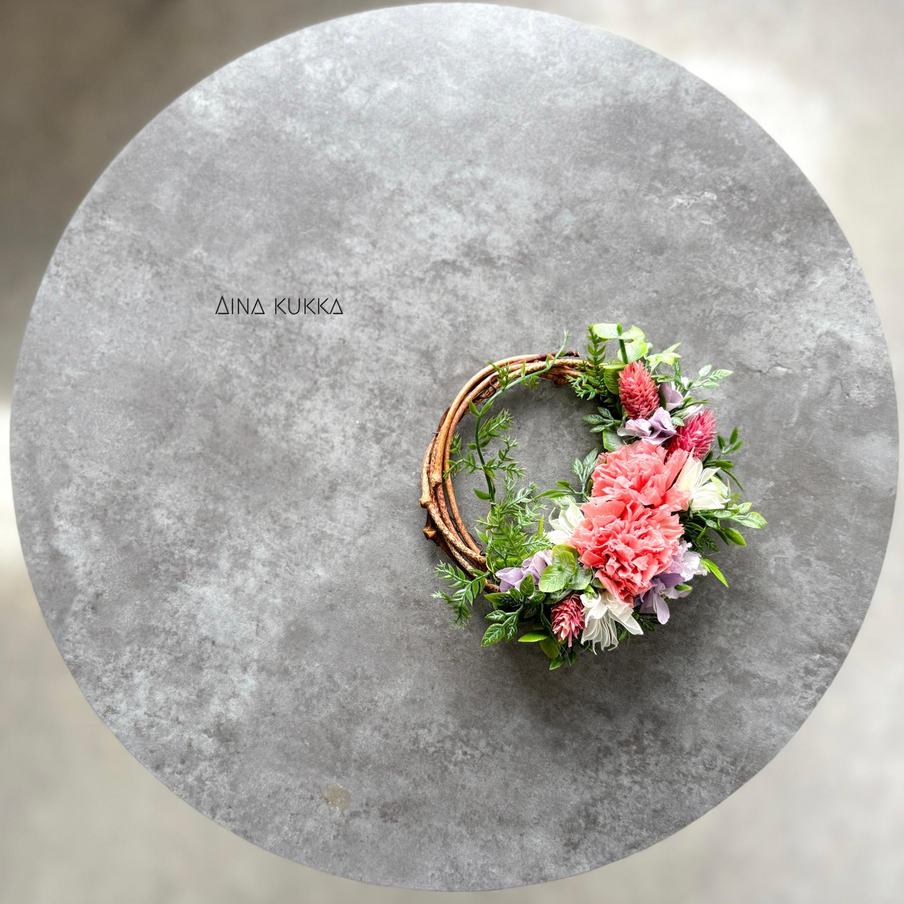 新作 《母の日早割》［ミニリース］カーネーション/カラー2種 | 6枚目